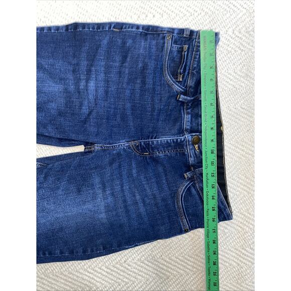 Liz Claiborne Jeans Women's Size 10 Bootcut MidRise Stretch Dark Wash Classic - Picture 7 of 8